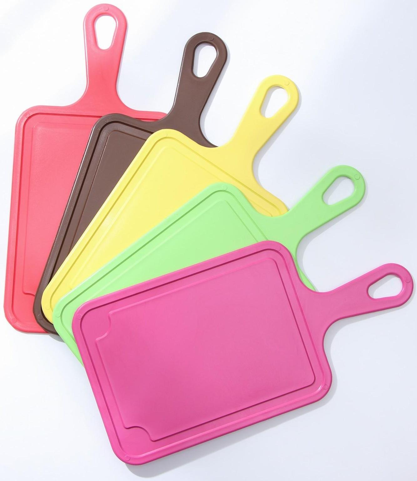 Доска разделочная, с ручкой, 33х16,5 см