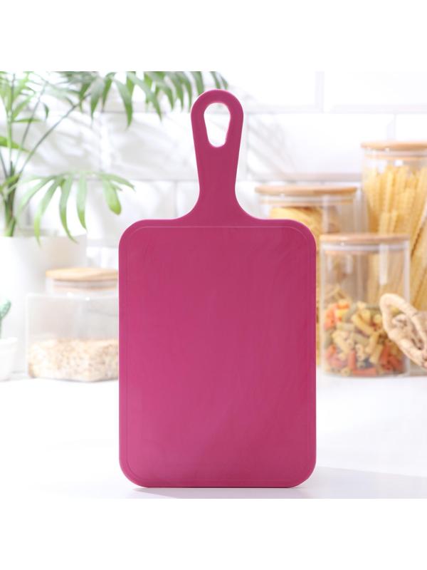 Доска разделочная, с ручкой, 33х16,5 см