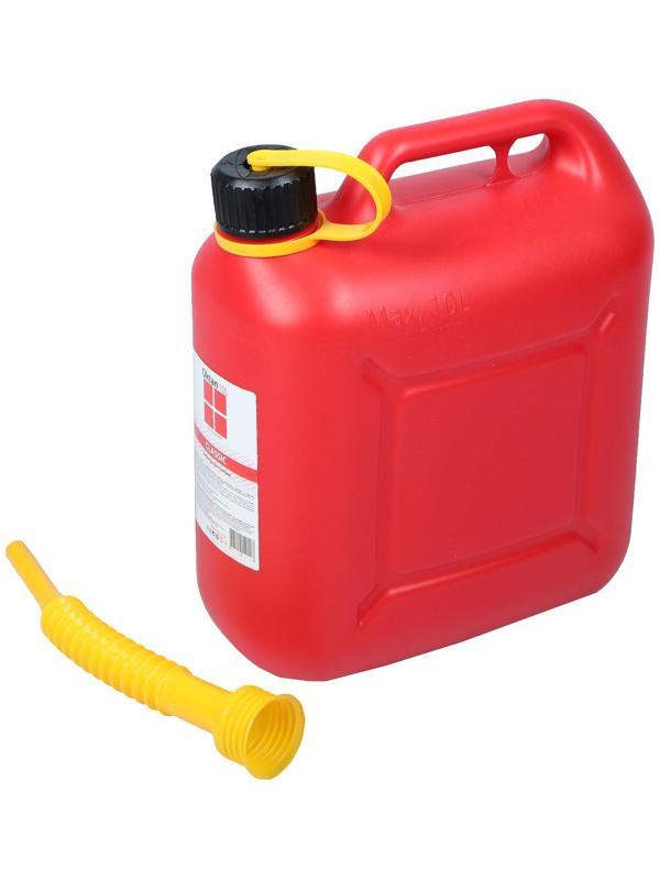 Канистра ГСМ Oktan CLASSIK, 10 л, пластиковая, красная
