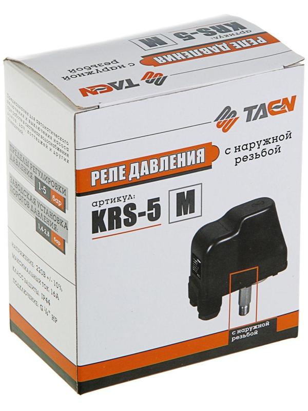 Реле давления TAEN KRS-5, наружная резьба 1/4