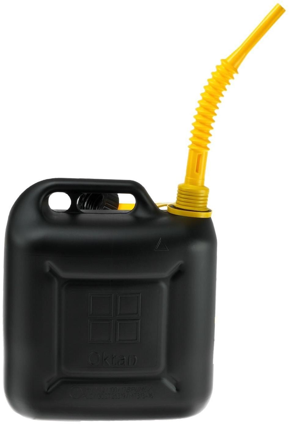 Канистра ГСМ Oktan DIESEL, 10 л, пластиковая, черная