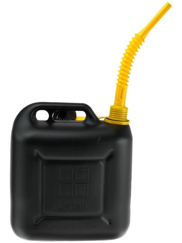 Канистра ГСМ Oktan DIESEL, 10 л, пластиковая, черная