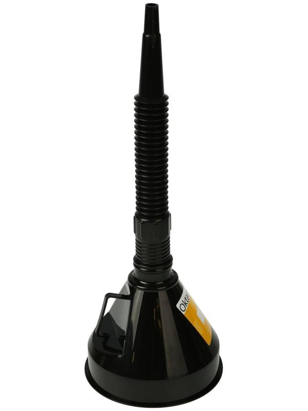 Воронка для ГСМ Oktan с фильтром и гибким носиком, диаметр 135 мм, высота 385 мм