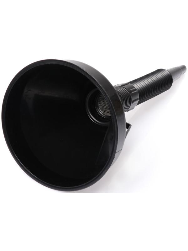 Воронка для ГСМ Oktan с фильтром и гибким носиком, диаметр 135 мм, высота 385 мм