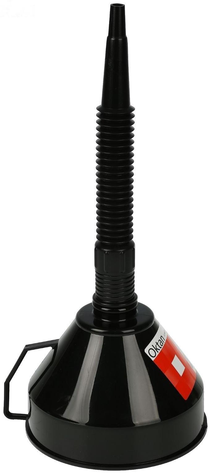 Воронка для ГСМ Oktant с фильтром и гибким носиком, диаметр 160 мм, высота 380 мм