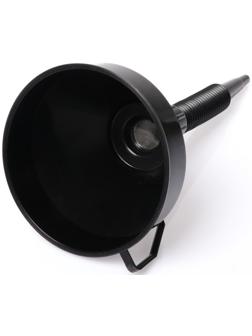 Воронка для ГСМ Oktant с фильтром и гибким носиком, диаметр 160 мм, высота 380 мм