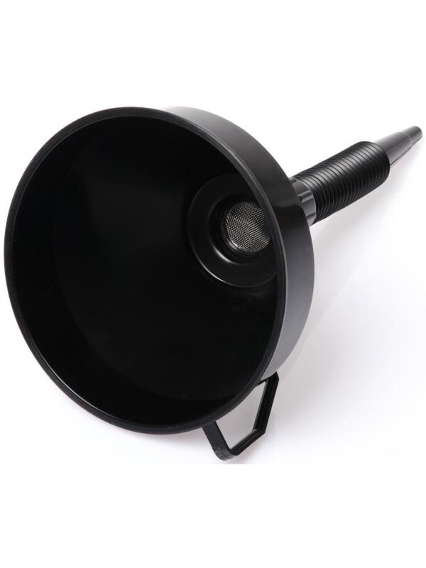 Воронка для ГСМ Oktant с фильтром и гибким носиком, диаметр 160 мм, высота 380 мм