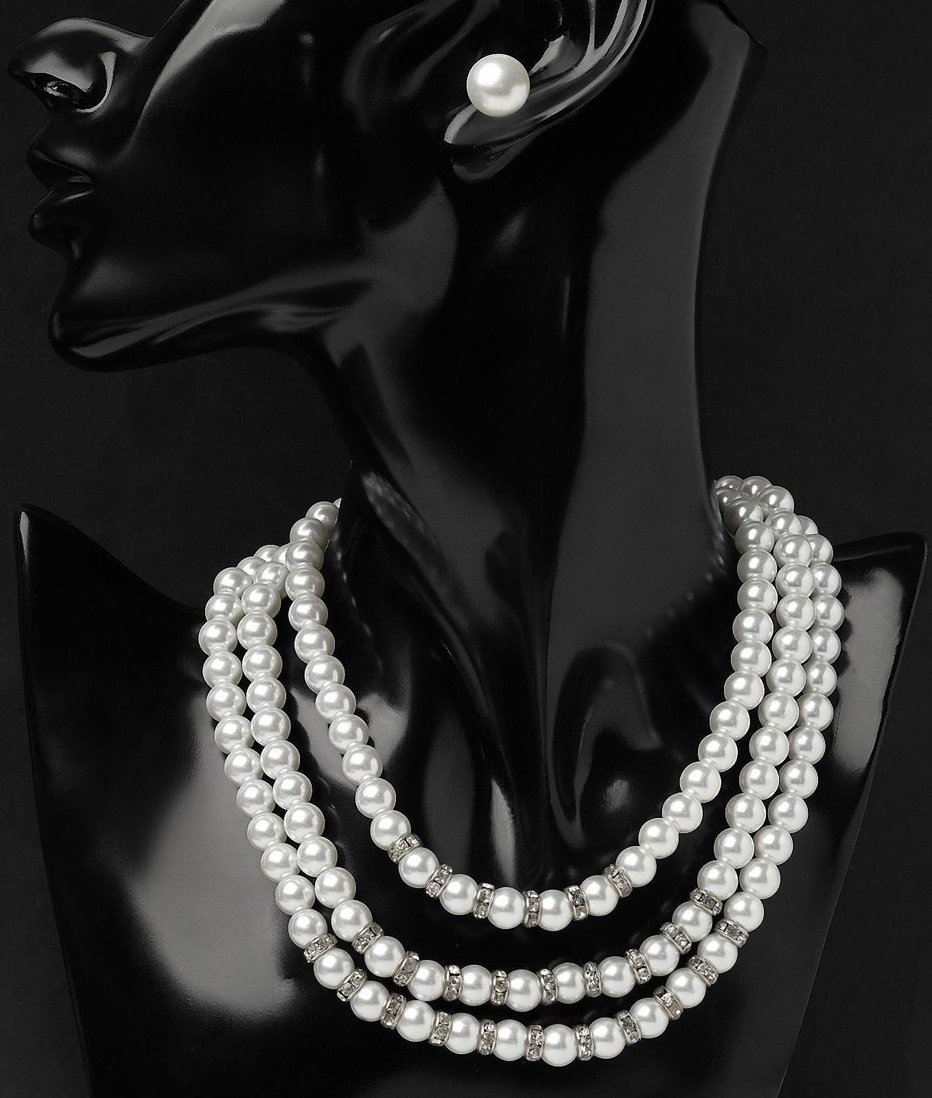 Набор 2 предмета: чокер, серьги 