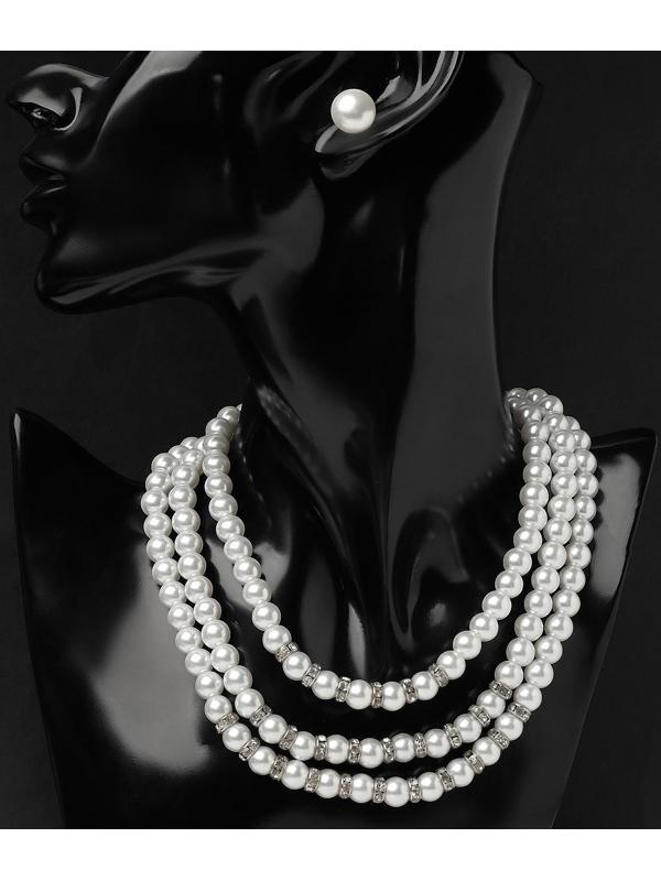 Набор 2 предмета: чокер, серьги 