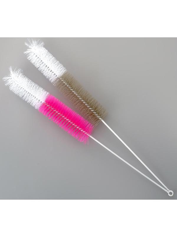 Ёршик для посуды Доляна, 47×5 см, цвет МИКС