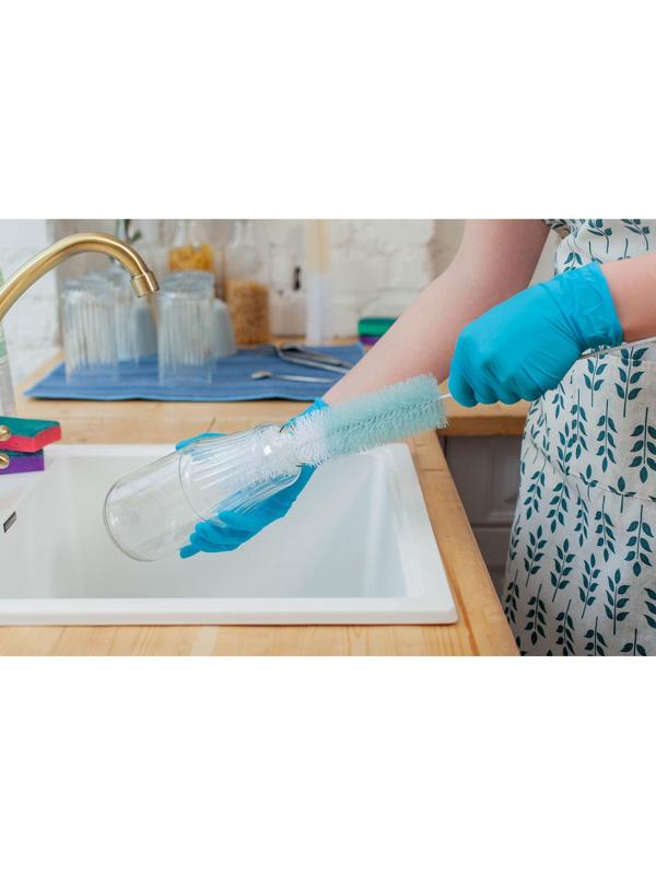 Ёршик для посуды Доляна, 47×5 см, цвет МИКС