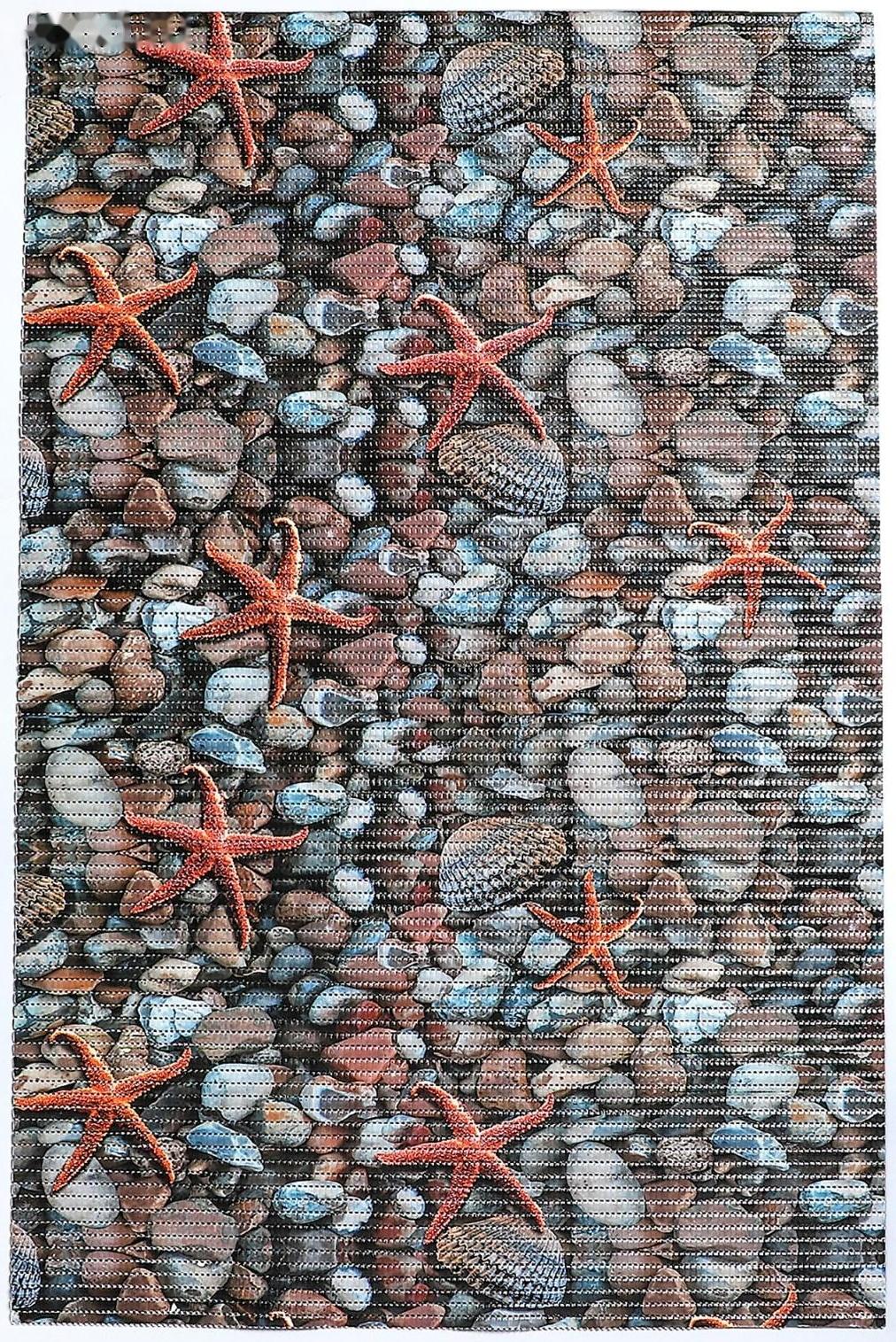 Коврик для ванной комнаты «Ассорти», 65×100 см, цвет МИКС