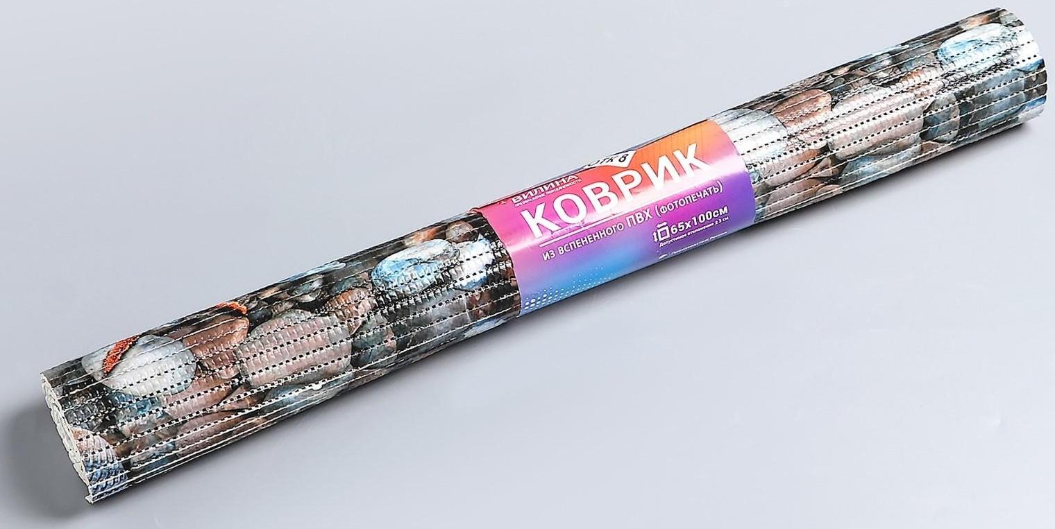 Коврик для ванной комнаты «Ассорти», 65×100 см, цвет МИКС