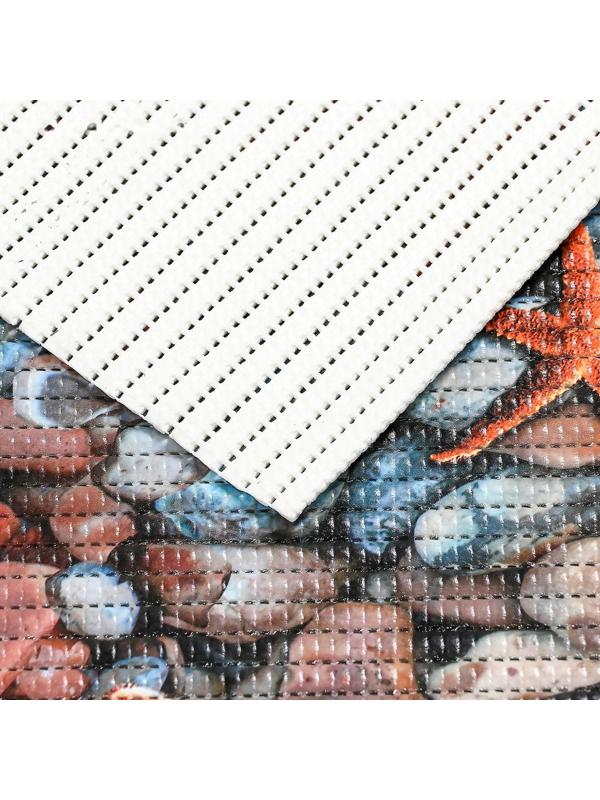 Коврик для ванной комнаты «Ассорти», 65×100 см, цвет МИКС