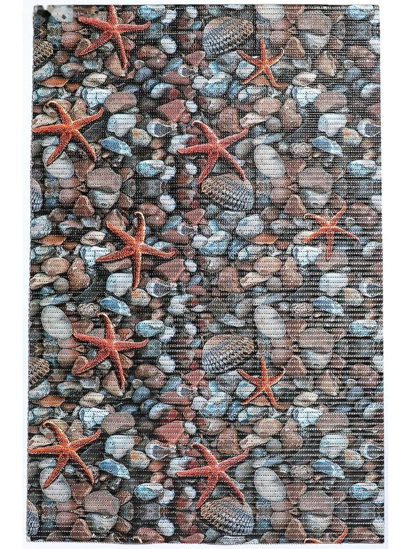 Коврик для ванной комнаты «Ассорти», 65×100 см, цвет МИКС