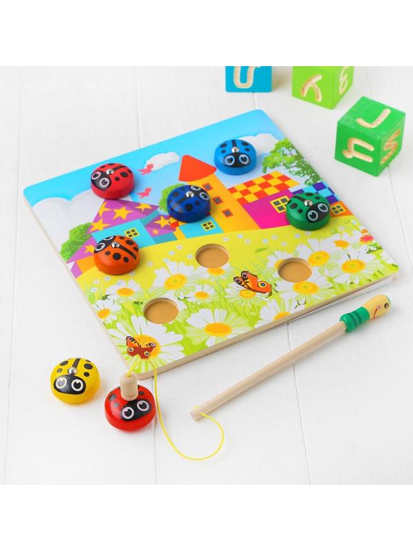 Магнитная рыбалка «Божьи коровки»