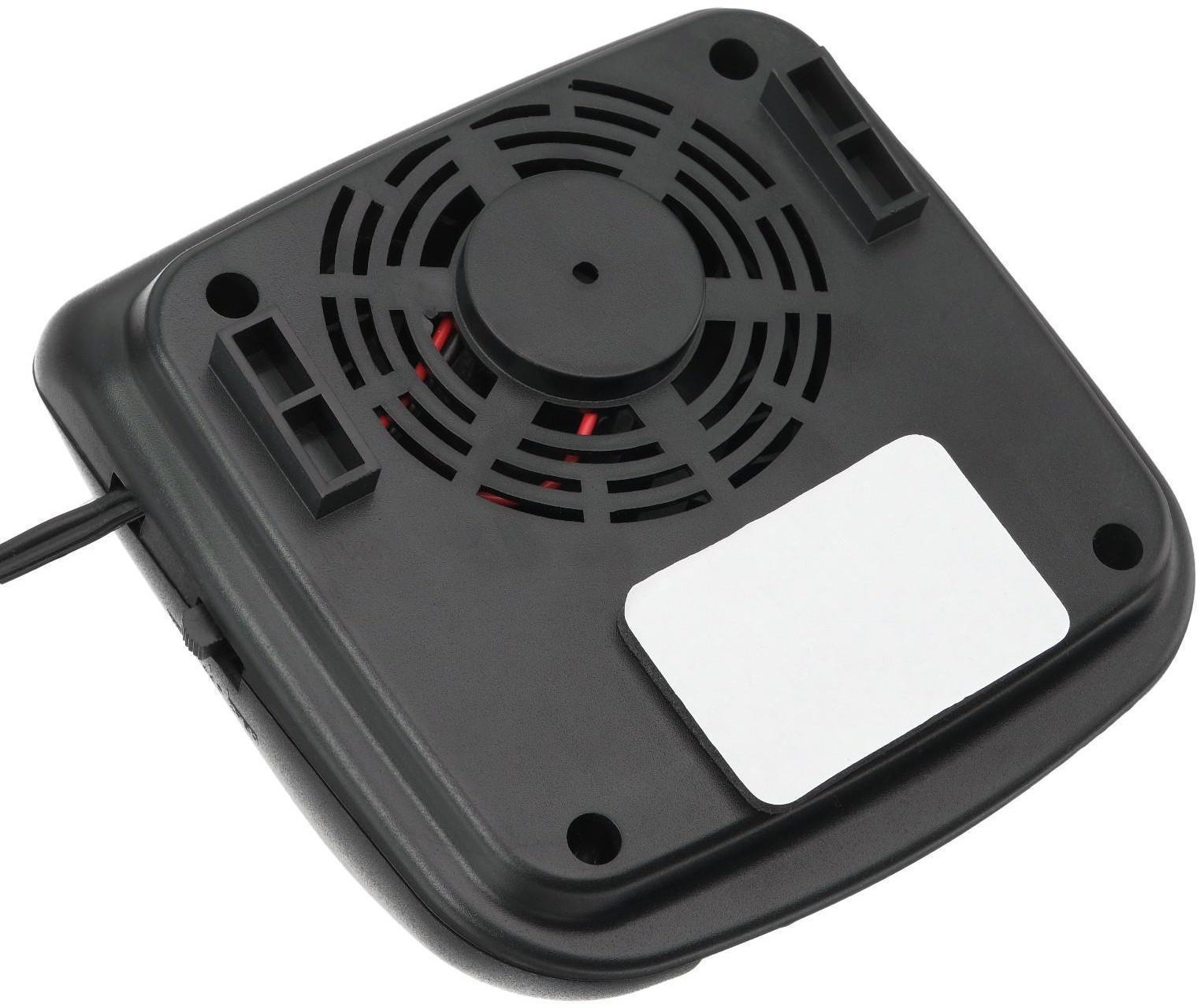 Тепловентилятор в автомобиль, 12 В, 150 Вт, 2 режима