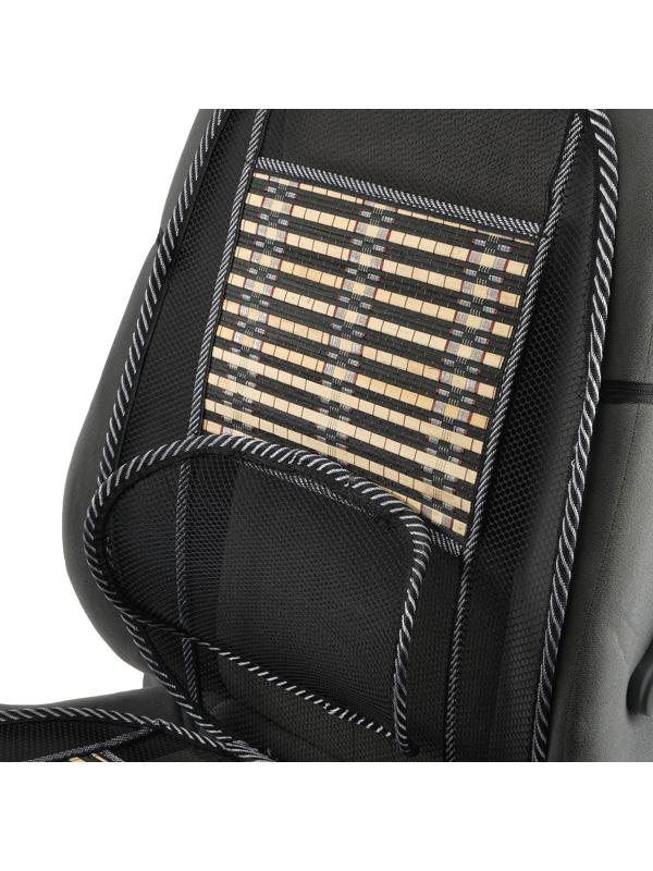 Накидка-массажёр TORSO на сиденье с поясничной опорой, бамбуковые вставки