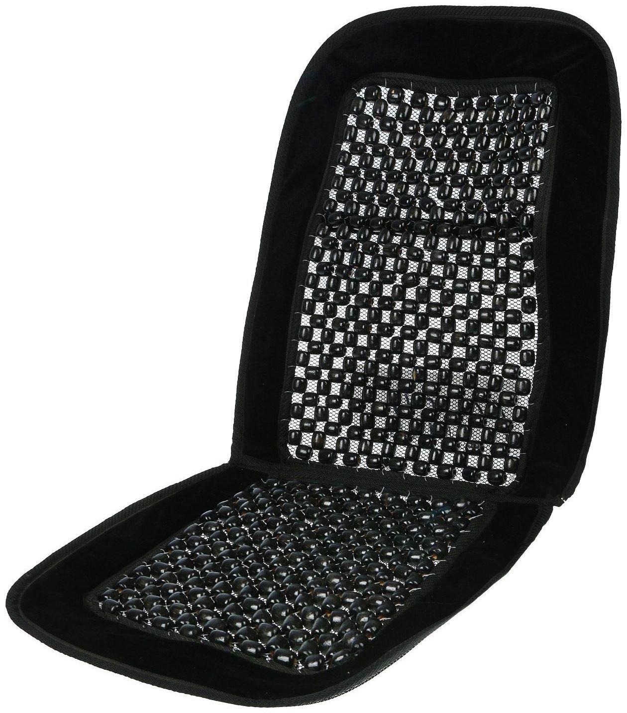 Накидка-массажер TORSO, на сиденье, черный