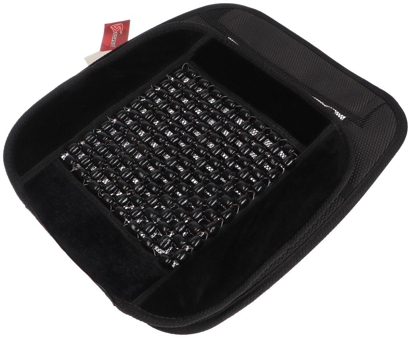 Накидка-массажер TORSO, на сиденье, черный