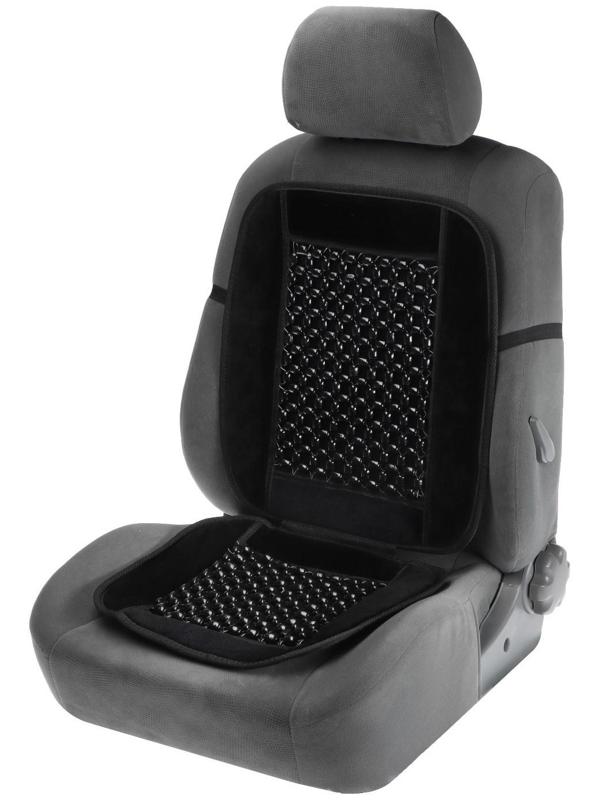 Накидка-массажер TORSO, на сиденье, черный