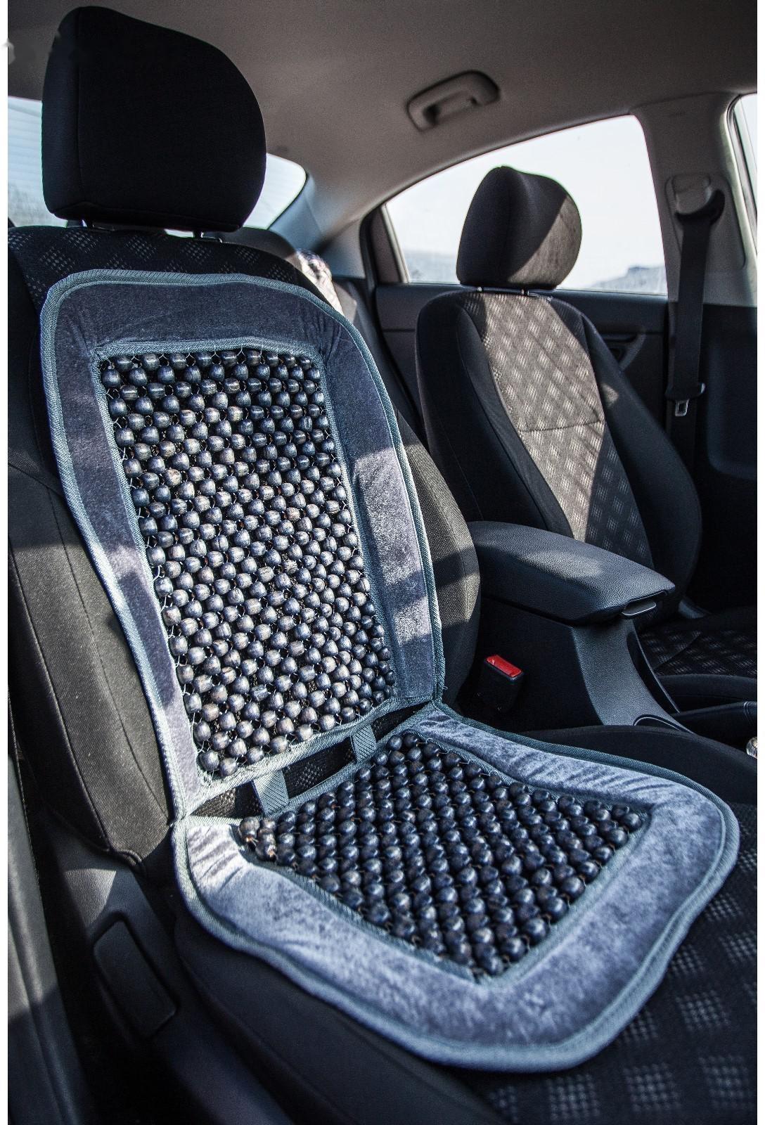 Накидка-массажер TORSO на сиденье, серый