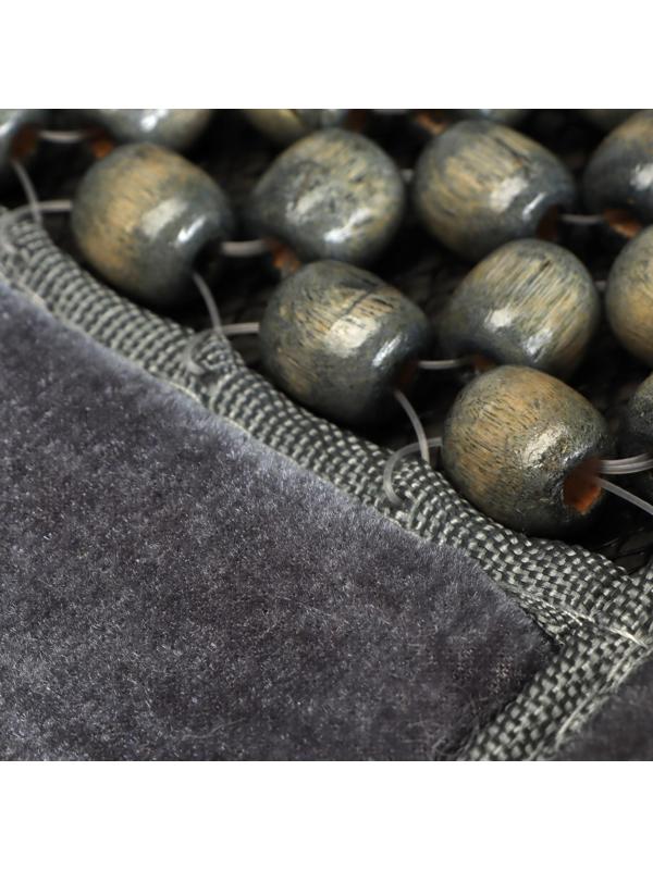 Накидка-массажер TORSO на сиденье, серый