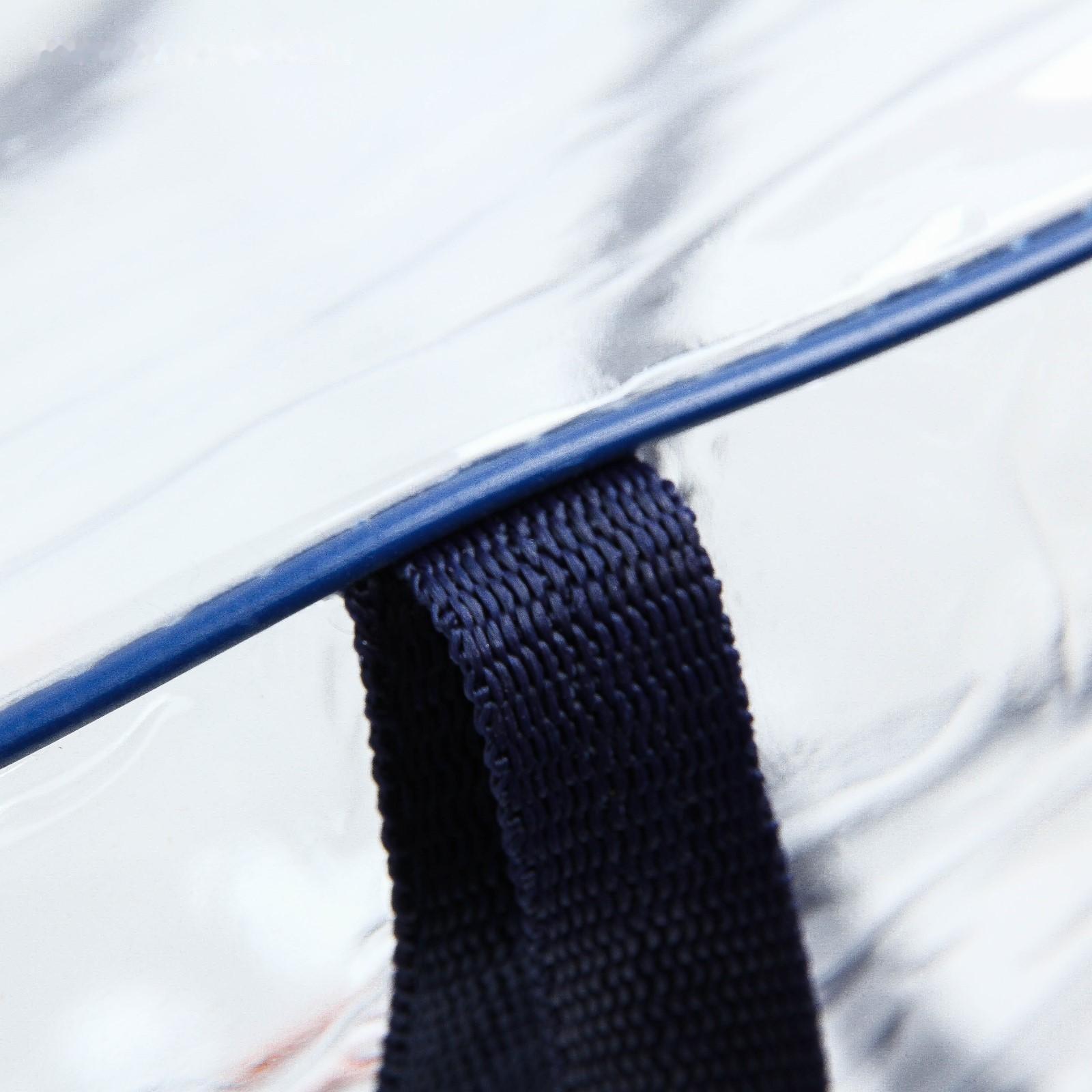 Сумка в роддом с карманом, цвет василёк