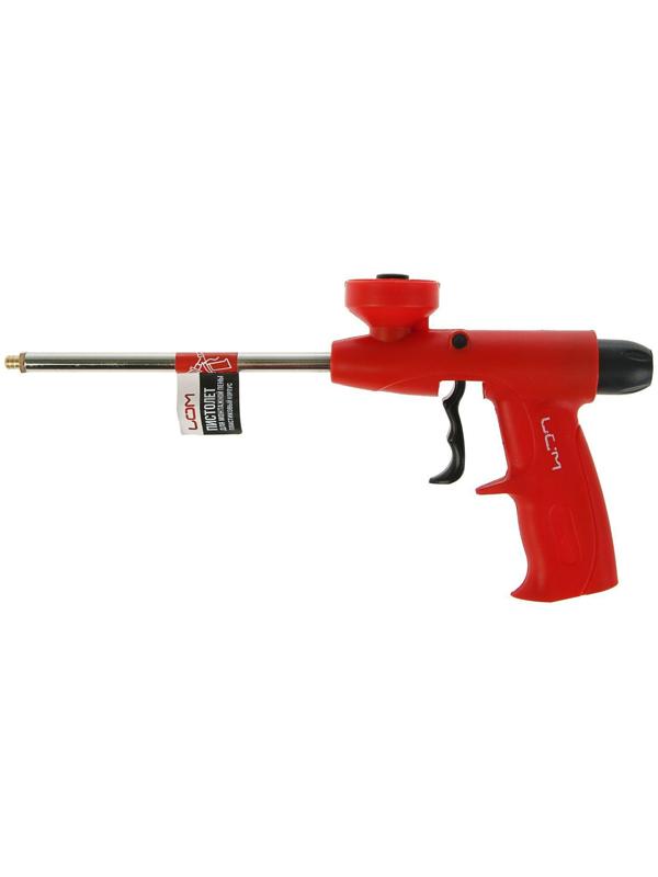 Пистолет для монтажной пены, ЛОМ, пластиковый корпус