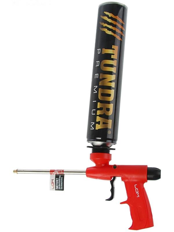Пистолет для монтажной пены, ЛОМ, пластиковый корпус