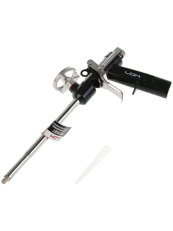 Пистолет для монтажной пены ЛОМ, цельнометаллический корпус