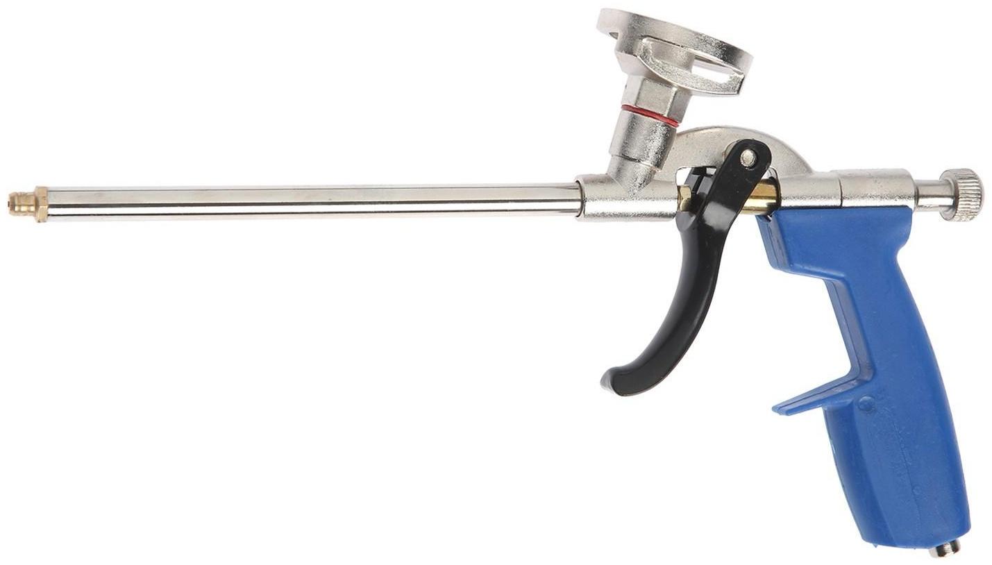 Пистолет для монтажной пены ТУНДРА, металлический корпус