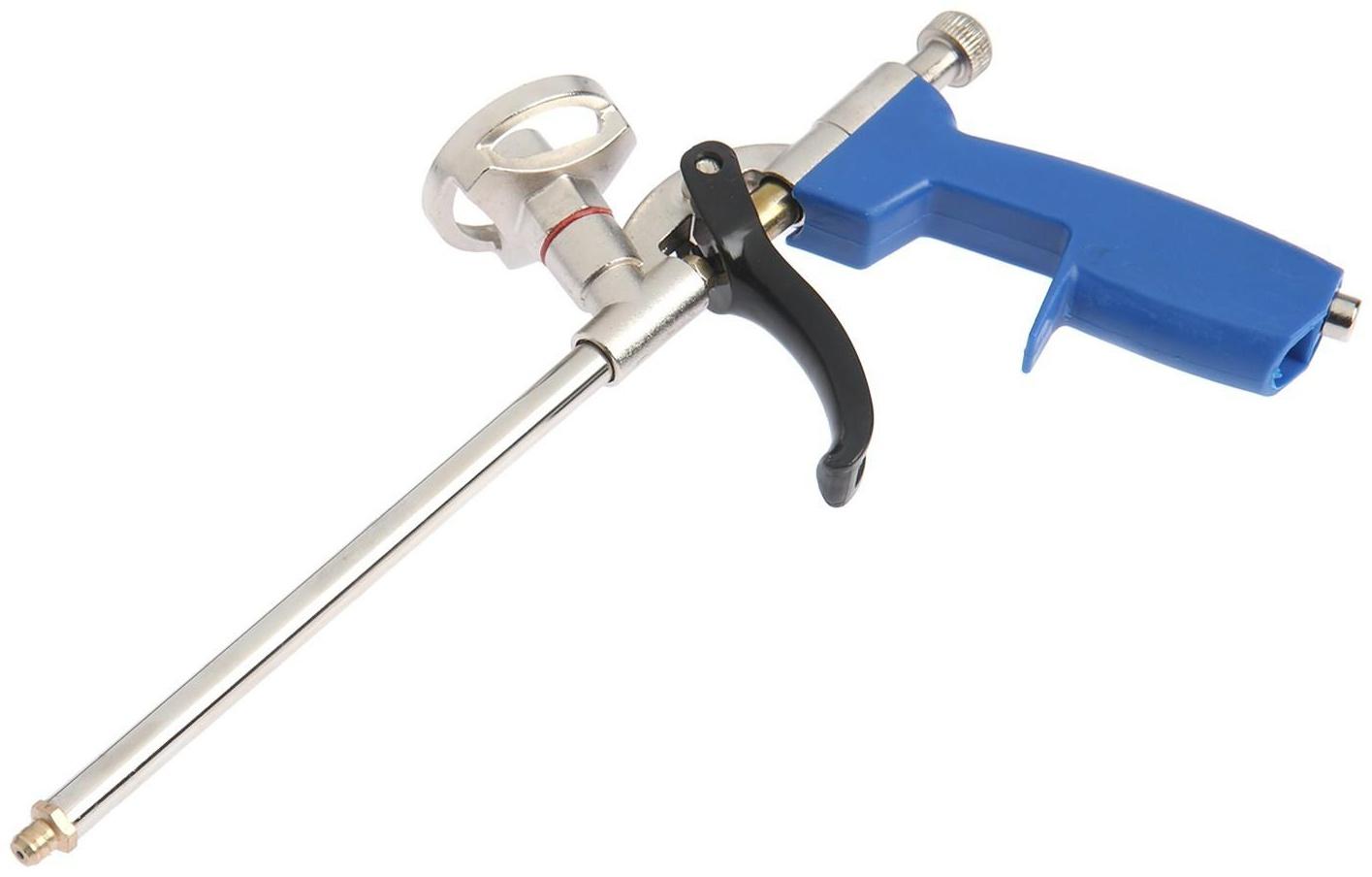 Пистолет для монтажной пены ТУНДРА, металлический корпус