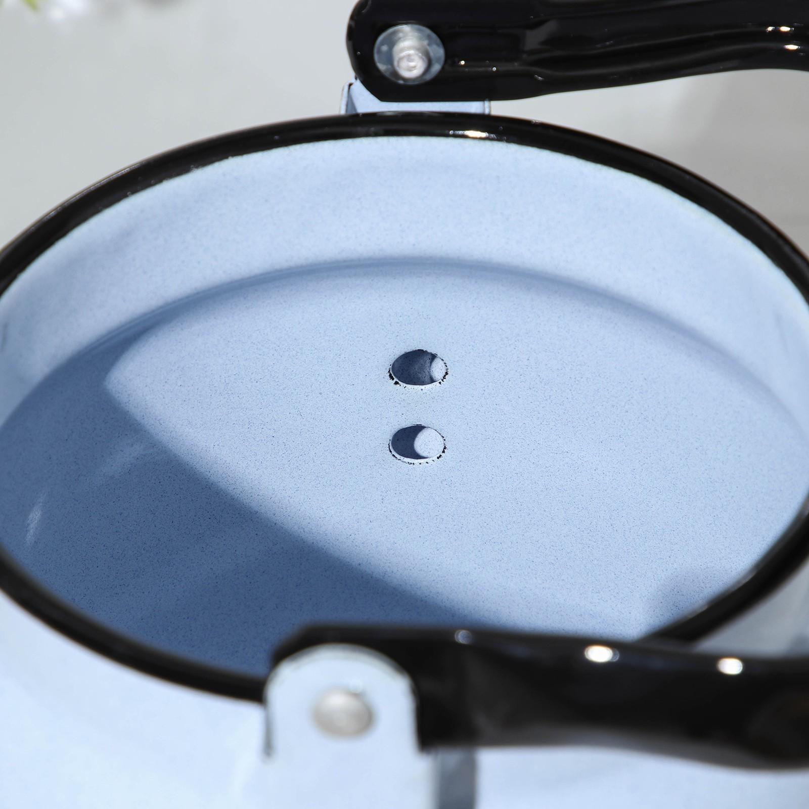 Чайник, 3,5 л, индукция, цвет серо-голубой