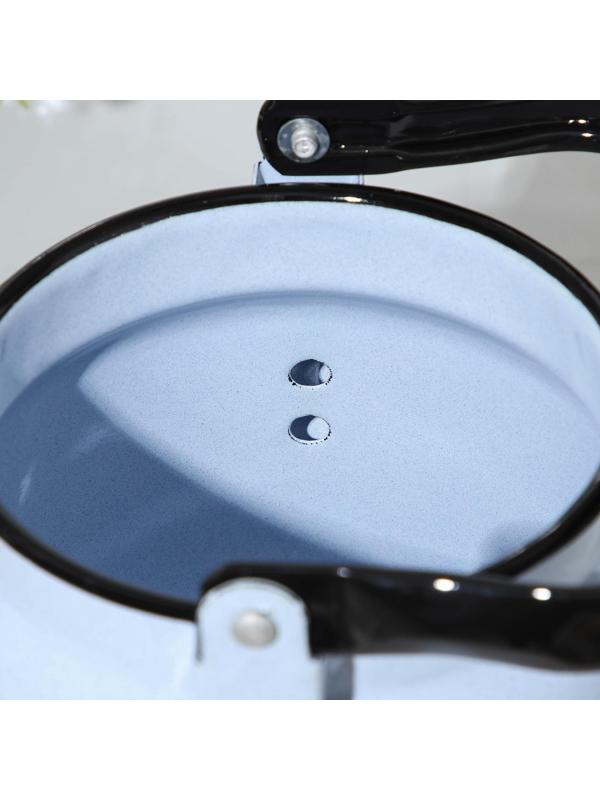 Чайник, 3,5 л, индукция, цвет серо-голубой