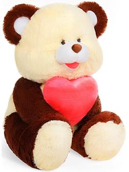 Мягкая игрушка «Медведь с сердцем», МИКС