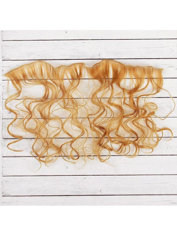 Волосы - тресс для кукол «Кудри» длина волос: 40 см, ширина: 50 см, №27