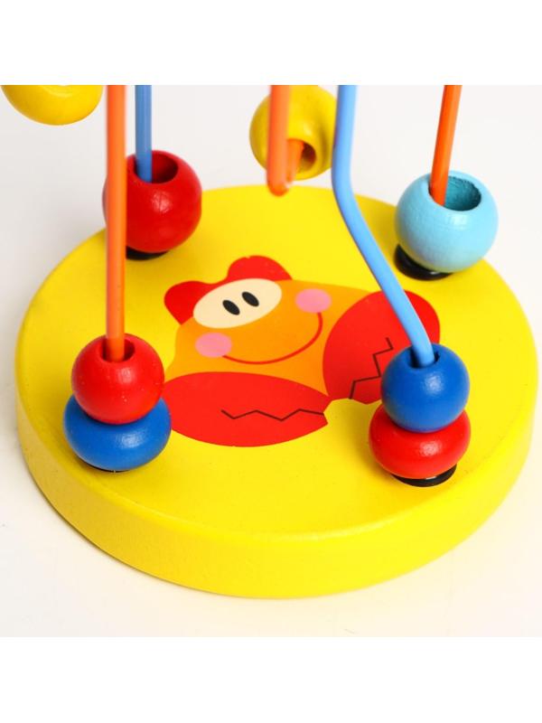 Серпантинка-лабиринт с пластиковыми бусинами 