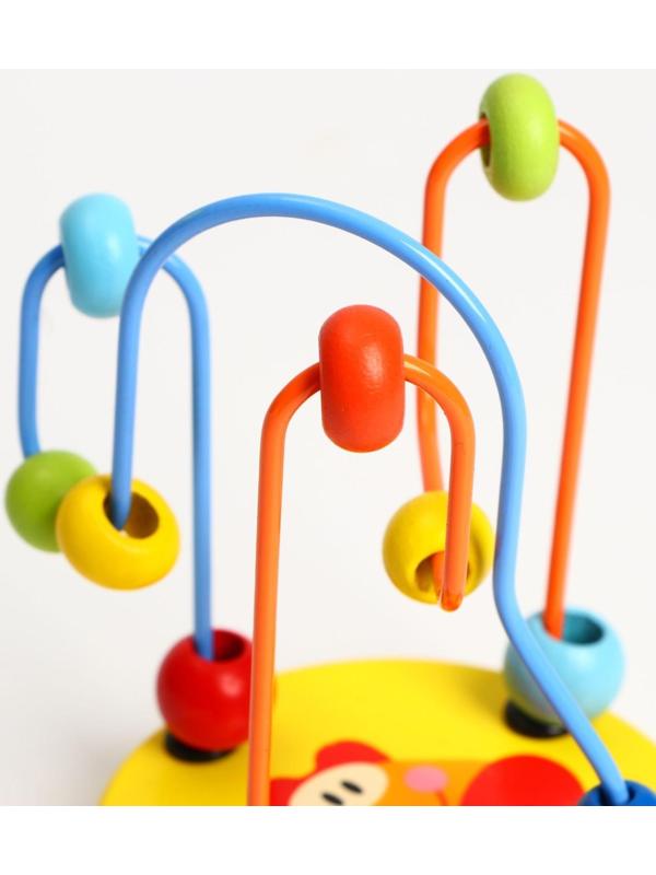 Серпантинка-лабиринт с пластиковыми бусинами 