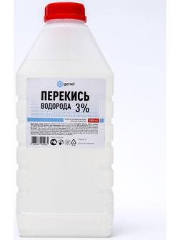 Перекись водорода 3%, дезинфицирующее средство, 1 л