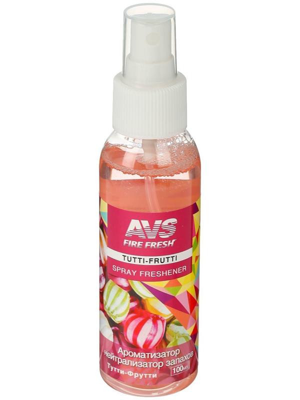 Ароматизатор AVS AFS-012 Stop Smell, Тутти-Фрутти, спрей, 100 мл