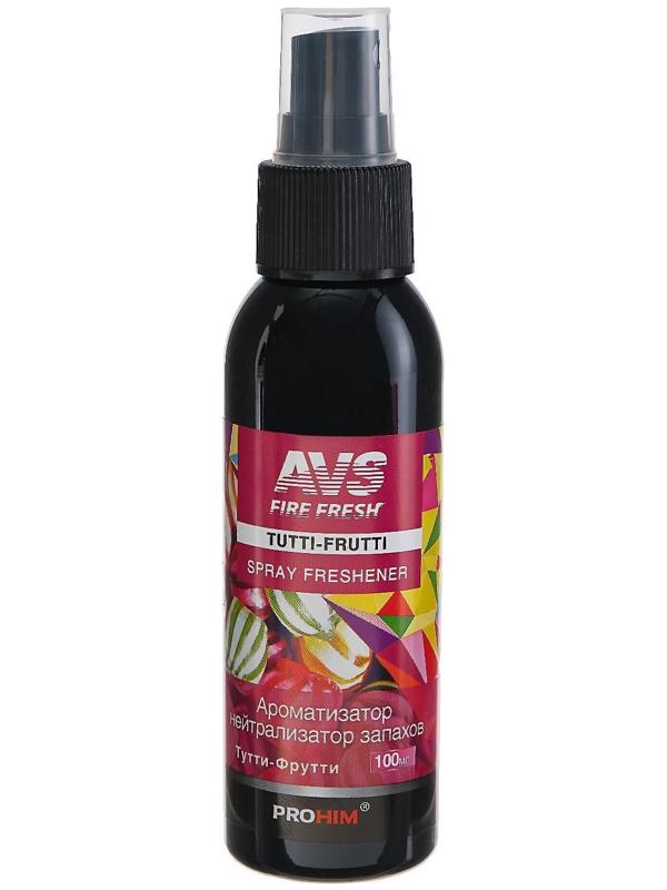 Ароматизатор AVS AFS-012 Stop Smell, Тутти-Фрутти, спрей, 100 мл