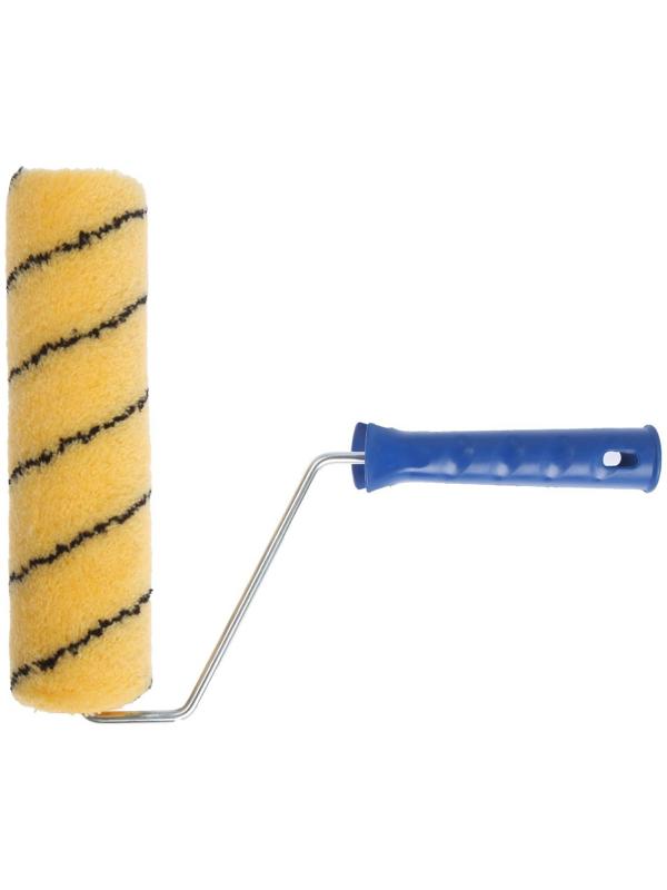 Валик ТУНДРА, полиакрил, 240 мм, рукоятка d=6 мм, D=42 мм, ворс 11 мм