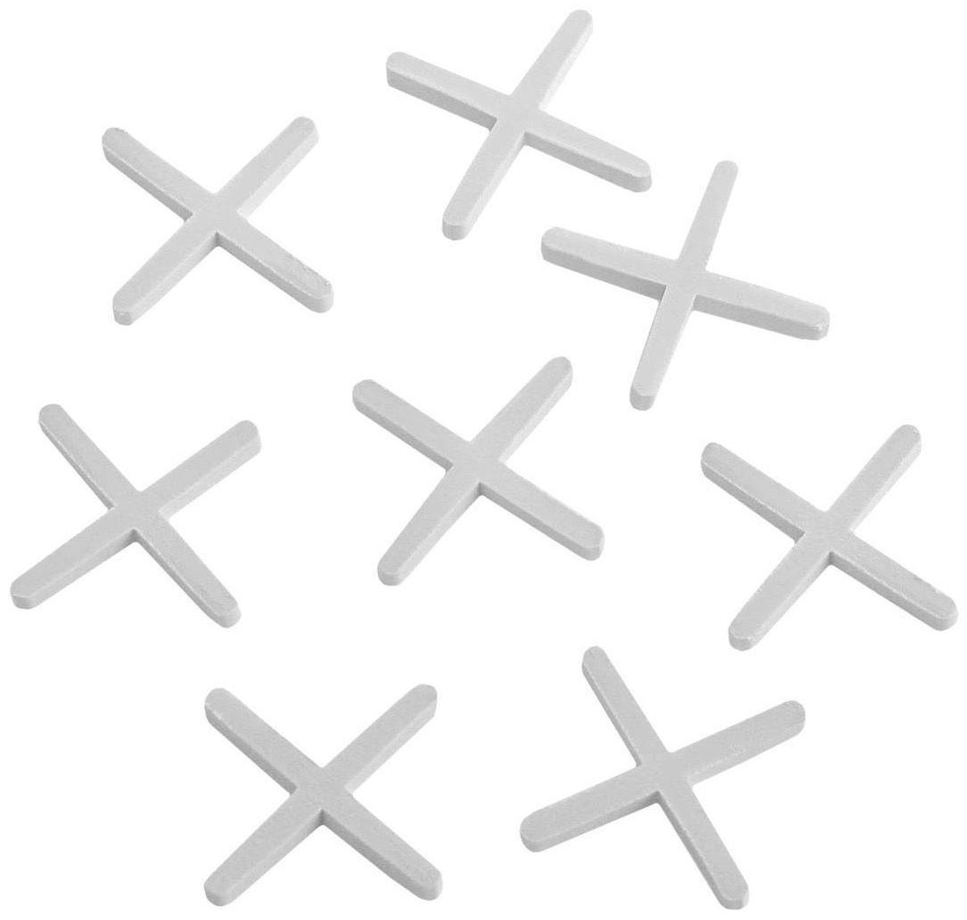Крестики для кладки плитки ЛОМ, 2.0 мм, в упаковке 100 шт.
