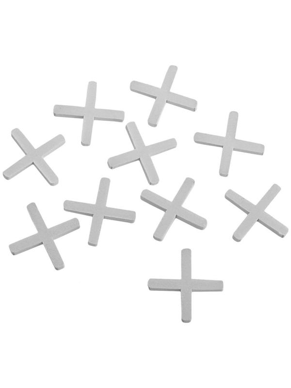 Крестики для кладки плитки ЛОМ, 3.0 мм, в упаковке 80 шт.