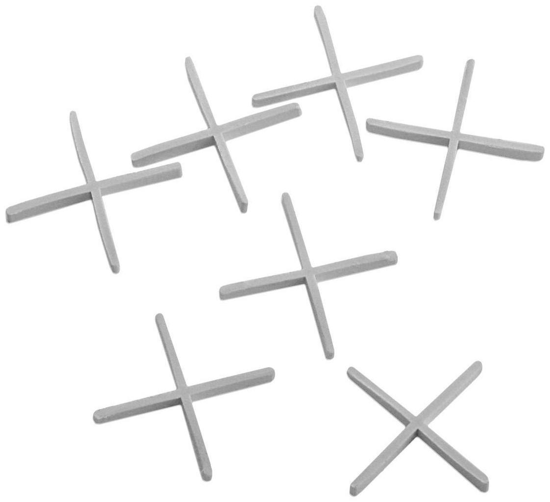 Крестики для кладки плитки ЛОМ, 1.0 мм, в упаковке 200 шт.