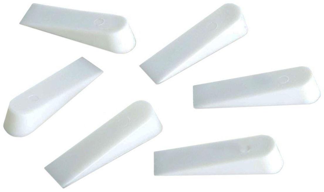 Клин для кладки плитки ЛОМ, 33х9х7 мм, в упаковке 50 шт.