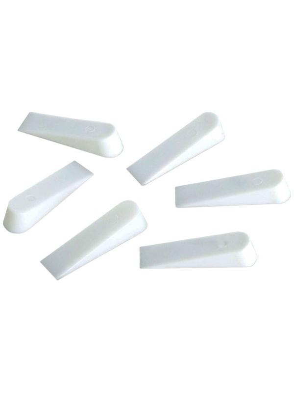 Клин для кладки плитки ЛОМ, 33х9х7 мм, в упаковке 50 шт.