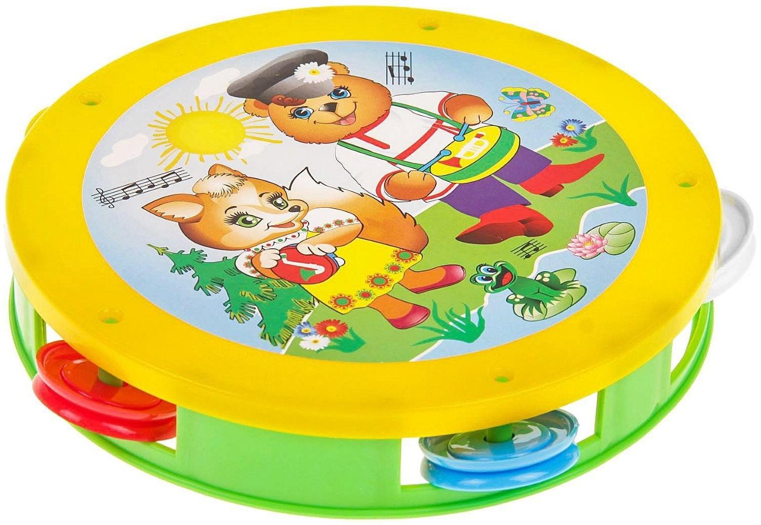 Игрушка «Бубен», МИКС