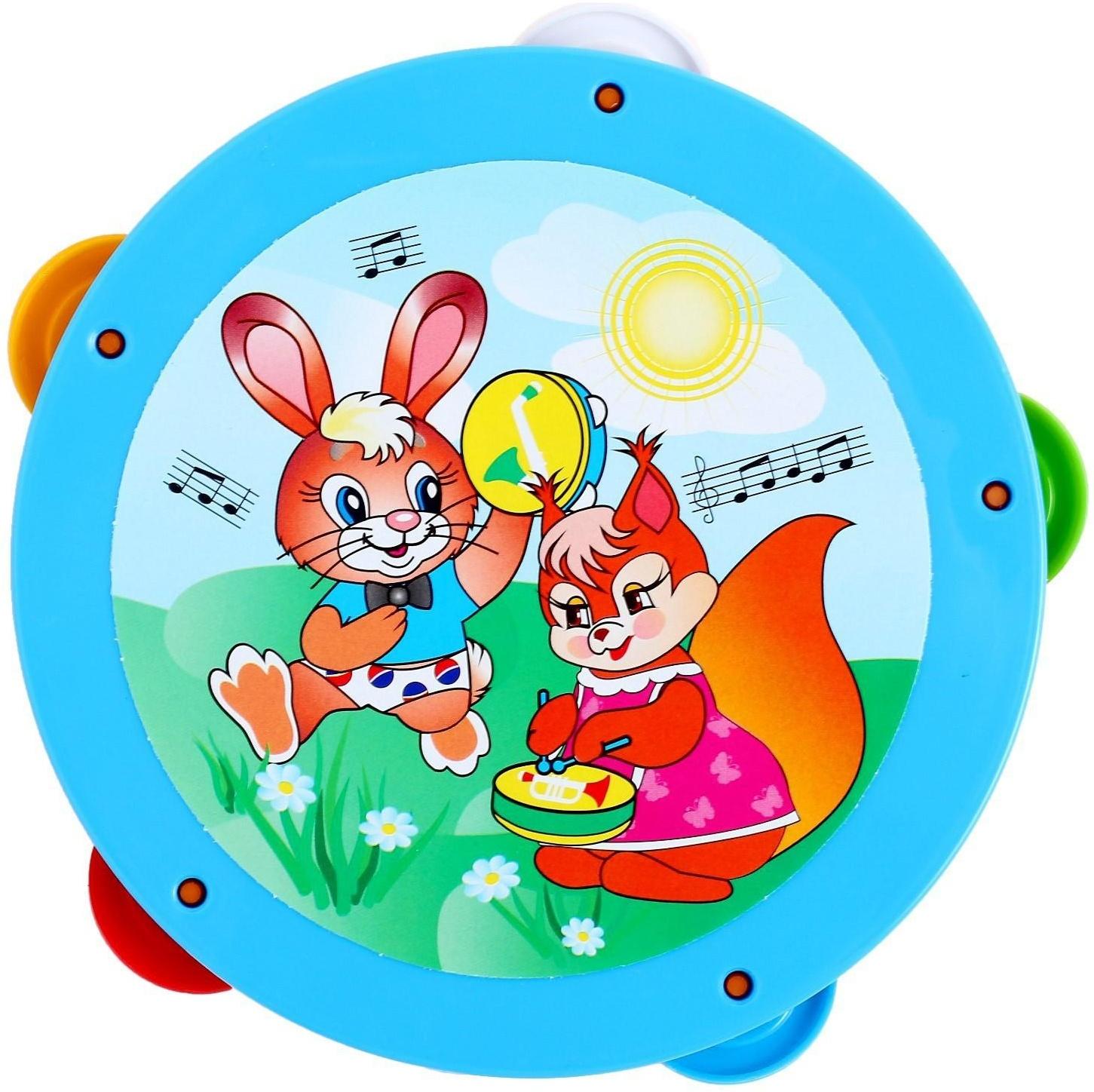 Игрушка «Бубен», МИКС